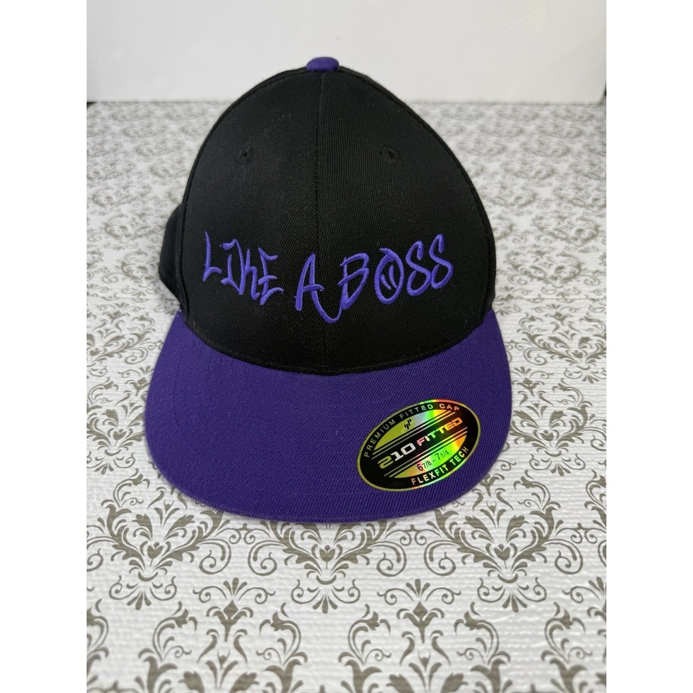 Like A Boss Flat Brim Fitted Baseball‎ Cap